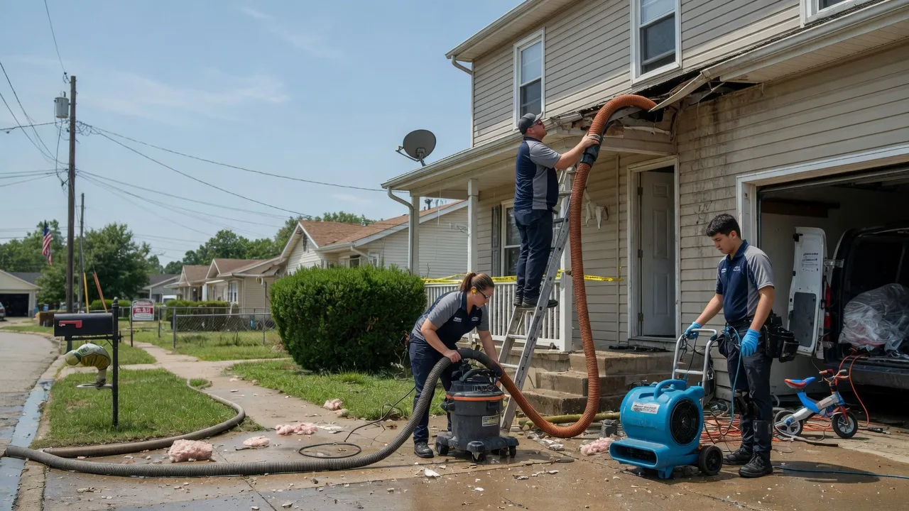 Water Damage Restoration in Bristol, TN near me